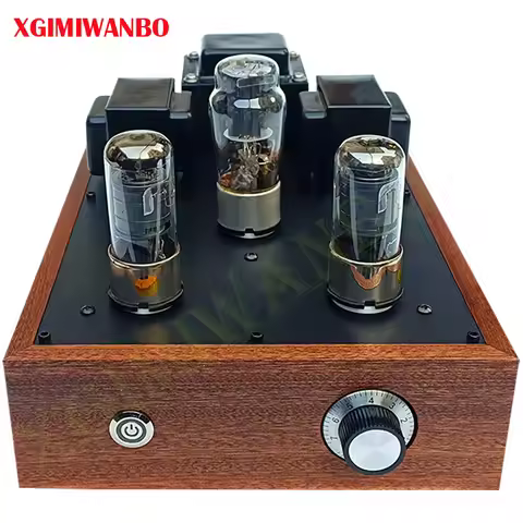 AOSIBAO 6J8P 6SJ7 717A EF85 CV1091 Vacuum Tube Preamp 5Z4P Rectifier High-end Vacuum Tube Preamplifi