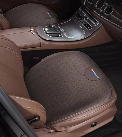 Car Seat Cushion Ice Silk Breathable Front Rear Seat Protection Pad For BMW M Performance E46 E60 E8