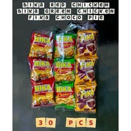 Bika red Chicken / green Chicken / Fika chocolate pie 12gx30pack