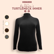 QAYRAA Inner High Neck Turtle Neck Muslimah Women - Size S-3XL