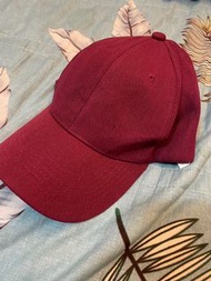 酒紅色老帽