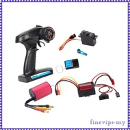 [FinevipsMY] RC Car Receiver Remote Controller Servo Set For WLtoys A959 A979 A959-B HSP