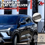 MITSUBISHI Xforce 2023 Car Door Gutter Flat Model Chrome Silver List 4 Doors
