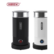 HIBREW Milk Frother Fully Automatic Electric Milk Whisk Small Fancy Coffee Garland Double Layer Hous
