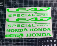 สติ๊กเกอร์ ( NEW 2025  )  LEAD 2025  ติดทับโลโก้เดิม  LEADสะท้อนแสง หลีด2025