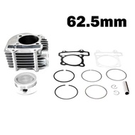 A85e-62.5Mm 1 9 Motorcycle Engine Barrel Piston Gasket Rebuild Kit For Gy6 200Cc Scooter Quad Bike