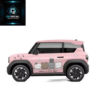 VF3 Car Sticker - CB Car Sticker Decal - 2 Side Sticker - Have A Nice Day