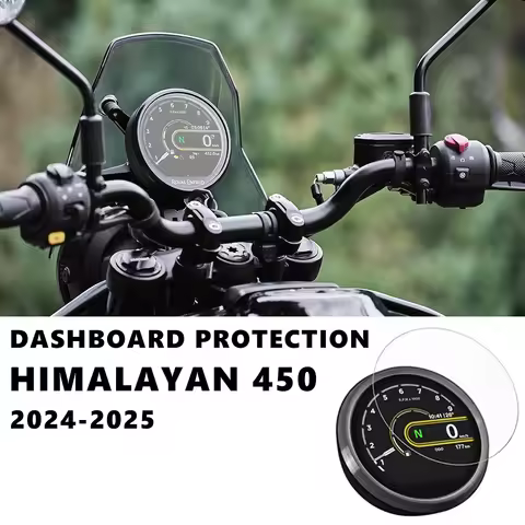 New Himalayan 450 Motorcycle Scratch Cluster Screen Dashboard Film For Royal Enfield Himalayan450 Pr