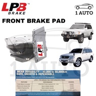 LPB e-PRO SEMI METALLIC FRONT BRAKE PAD TOYOTA LAND CRUISER CYGNUS UZJ100 4.7 HDJ100 HDJ101 4.2