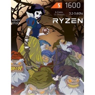 (CLEARANCE SALE) Ryzen 5 1600 3.2- 3.6Ghz R5 AM4 processor 6C 12T A320 B350 B450 B550 X570 motherboa