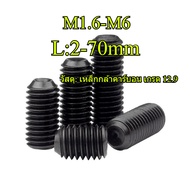 12.9 Grade (Concave End) Firm Screw Hexagon Socket Screw Headless Stop Screw Machine Mikimi M1.6/M2/