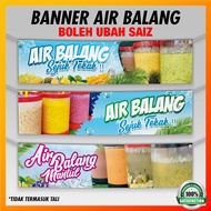 💖BANNER GERAI / JUALAN AIR BALANG💖DESIGN BOLEH EDIT INFO SAHAJA