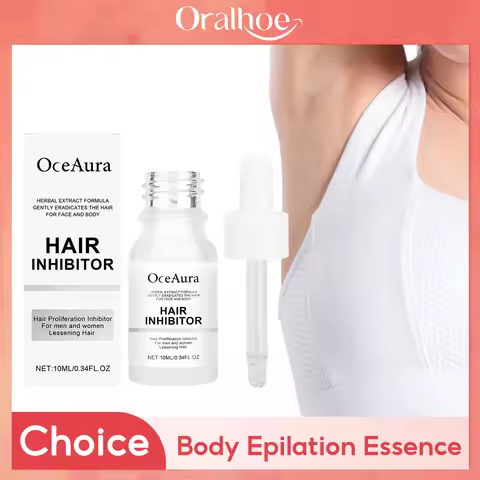 Permanent Hair Inhibition Serum Armpit Leg Arm Hair Growth Inhibitor Moisturizing Soft Skin Soothing