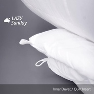 Inner Duvet Duve Insert/ Quilt Insert/ Microfiber Goose Feel Hotel Blanket/ - LAZY Sunday