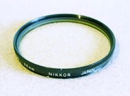 【悠悠山河】稀有 新品級 原廠 Nikon 95mm L39 UV 保護鏡 早期日製精品 無刮無霉無霧無垢