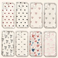 Minimalist Heart Love Clear TPU Case For INFINIX HOT 60 Pro Plus 5G 50 40 30 Play HOT 40i 30i 20S 20
