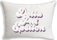 Delta Phi Epsilon Sorority Retro Throw Pillow