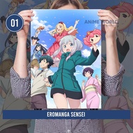 Poster Anime Eromanga Sensei Lengkap Size A3