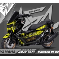 Decal Stiker Fullbody Motor Yamaha Nmax New 2020 /2021/2022/2023 Dekal