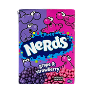 NERDS - 45g 經典提子&士多啤梨味脆脆糖 (平行進口)
