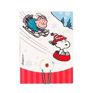 Snoopy 便條本-史努比滑雪【Hallmark 聖誕節禮品】