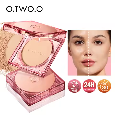 O.TWO.O Face Powder Oil-control 24 Hours SPF 30 PA+++ Long Lasting Waterproof Matte Face Makeup Cosm
