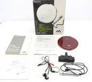 Toishi] SONY/Sony D-NE20 CD 隨身聽 WALKMAN 隨身 CD 播放器 紅色 工作項目