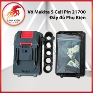Makita 5 Cell Battery 21700 Case – Full Installation Accessories – High Quality – Makita 18V Standar