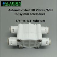 Automatic Shut Off Valves ASO ro system