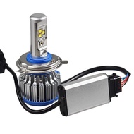 FD Wholesale  หลอดไฟหน้ารถยนต์ LED T1 Turbo จำนวน1ข้าง มีขั้วให้เลือก H1 H3 H4 H7 H11 9005/HB3 9006/HB4 9012/HIR2 chip cree12V &amp; 24V