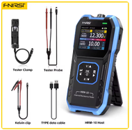 เครื่องทดสอบแรงดันไฟฟ้าและความต้านทานภายในแบตเตอรี่ FNIRSI HRM-10 ความแม่นยำสูง เครื่องมือระดับมืออา