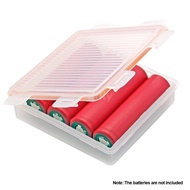 Waterproof Battery Storage Box Battery Holder Protective Case 4 Slot 18650 Batte