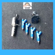 TOYOTA VIOS RS VVTI + AIR FLOW SENSOR + INJECTOR (4PCS) FULL SET - Used item Japan