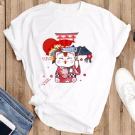 Lucky Cat 01 O-neck T-Shirt PROMO99