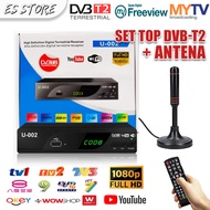 Myfreeview MYTV Decoder DVB T2 DVBT2 UHF TV Decoder Dekoder MY TV Digital Signal HDTV Receiver (2024