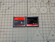 Sandisk CF card 8 GB & 32 GB