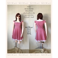 PRELOVED school uniform vibe mini dress KD70