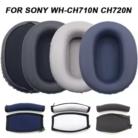Foam Sponge Ear Pads Headset Headband Replacement Ear Cushion Earpads Headphone Accessories for Sony