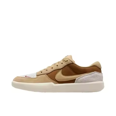 Nike SB Force 58 Men's Skateboarding Shoes, Fashionable, Low Cut, Lifestyle Sneakers, Brown