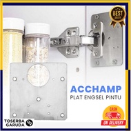Door Hinge Plate Repair Cabinet Furniture Drawer Door Repair Plate Door Hinge Repair