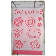 Stencil size 21x29 cm 001