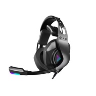 Titanium Wired Gaming Headset A8 3.5MM jack +USB 7.1 audio Game Headset Dynamic RGB lighting wired h