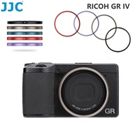 JJC Lens Ring for Ricoh GR4 GR IV Camera Colorful Decoration Lens Ring Cap for Ricoh GRIV, Replace R