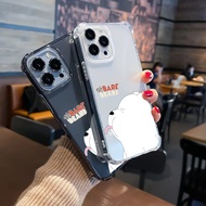 Cartoon B-Bare B-Bears We Phone Case for OPPO Reno 12 12F 11 11F 10 8 8t 8z 7 7z Pro Plus 4G 5G Full