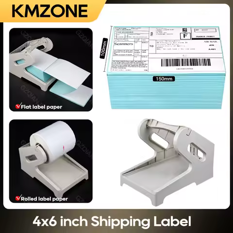 4x6 inch Shipping Label Sticker Paper 150*100mm Thermal Printer Logistic Express Barcode QR Code Fan