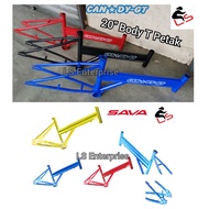 20" Body T Petak Frame BMX Body Candy GT / Sava