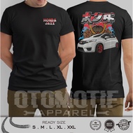 HONDA JAZZ GK5 JAPANESE RACINGLOOK REAR SERIES AUTOMOTIVE T-SHIRT 031