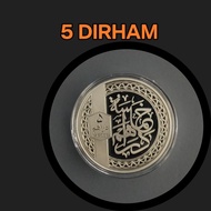 MEEM GOLD DIRHAM. 5 Dirham. 14.875gram. Silver 999. fine silver. Ready Stok