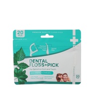 DENTISTE DENTAL FLOSS+PICK FLOSS Flat Line 20 Pieces