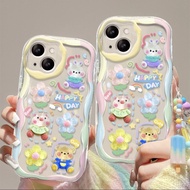 Suitable for OPPO Phone Case Reno8T/Reno8/Reno7pro/reno6/7z Curved Edge Cute Small Animal Shock-resistant Phone Case Reno5 Soft Case R17 Couple Style A53/F11/A15/A77/Findx3pro